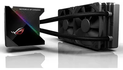 Produktbild von ASUS ROG RYUJIN 240, All-in-One-Flüssigkeitskühler, 12 cm, Schwarz