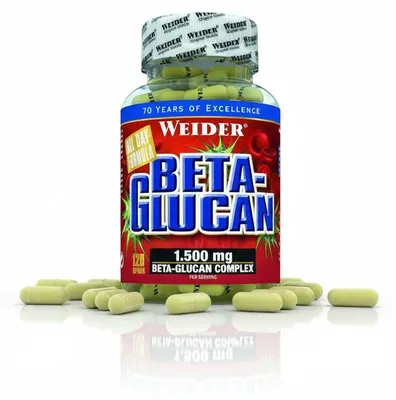Zdjęcie produktu dla Weider Beta-Glucan, 120 kapsułek 9959