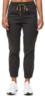 Imagen del producto de Pantalón cargo para mujer Tazzio, corte regular, color gris antracita, talla XL