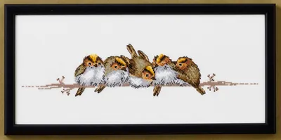 Obrázek produktu pro Sada pro vyšívání křížkovým stehem „Kinglet“, 35 x 15 cm