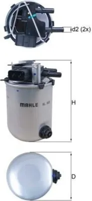 Image de Filtre à carburant KNECHT KL 909