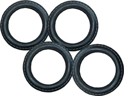 Produktbild von 4x 12" Reifen 47-203 = 121/2  x 1.75 x 21/4  4 Stück Kinderwagen Kinder Rad Roller Reifen