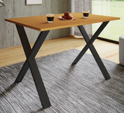 Produktbild von VCM Premium Holz Esstisch | H. 76 x B. 110 x T. 80 cm | Küchentisch Speisetisch Tisch Xona X