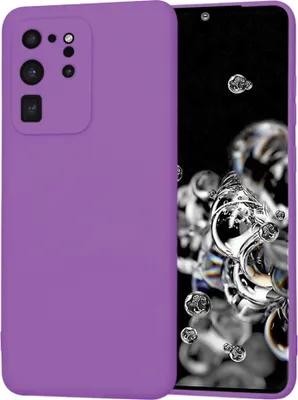 Obrázok produktu pre Techsuit SoftFlex – puzdro na Samsung Galaxy S20 Ultra 4G / S20 Ultra 5G – fialový