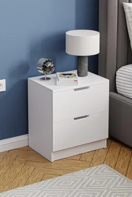 Obrázok produktu pre Skye Decor, kvalitné nočné stolíky (3 kusy), farba saphírový buk, rozmer 45 cm, 100% melamín