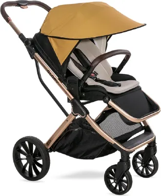 Produktbild von Lorelli Sonnenschutz Sonnensegel Universal UV-Schutz Schutz vor Sonne Wind Staub gelb