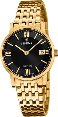 Produktbild von Festina Damen Uhr Swiss Edelstahlarmband gold D2UF20021/3