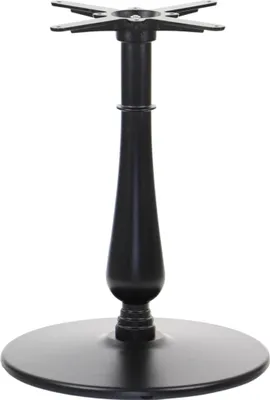 Productafbeelding van Gietijzeren tafelonderstel SH-5013-10, voor kantoor, hotel, restaurant, afmetingen 54x71 cm, zwart