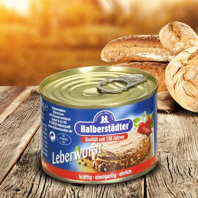 Produktbild von Halberstädter Wurstwaren, Feine Leberwurst