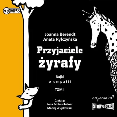 Zdjęcie produktu dla CD MP3 Przyjaciele żyrafy. Bajki o empatii. Tom 2