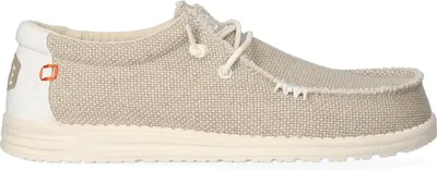 Produktbild von HEYDUDE Wally Braided Herren Halbschuhe Off White Größe 39