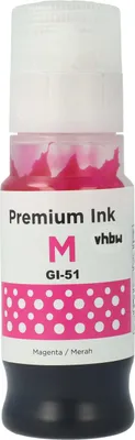Produktbild von vhbw Nachfülltinte Ersatz für Canon GI-11, GI-21, GI-51M, GI-41, GI-51, 4544C001, GI-71, GI-41M, GI-61 für Drucker - Refilltinte Dye Magenta, 70ml