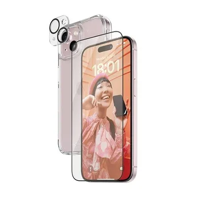 Image de Kit de protection PanzerGlass™ 3 en 1 pour Apple iPhone 15 Plus