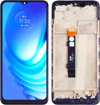 Obrázok produktu pre LCD displej a dotykové sklo, náhradný displej pre Motorola Moto G50 XT2137 (IPS) s rámom, náhradné diely pre smartfón
