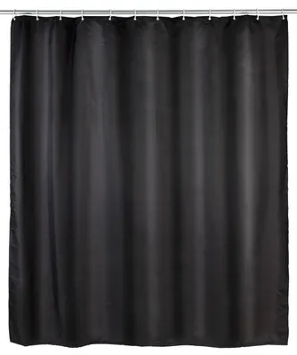 Immagine prodotto di WENKO Tenda da doccia antimuffa per vasche da bagno con anelli 180x200 cm Uni Black