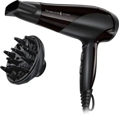 Produktbild von Remington Haartrockner Ionen 2200W schwarz Diffusor Stylingdüse Keramik 3
