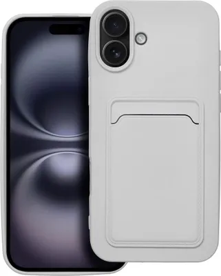 Zdjęcie produktu dla Etui CARD dla IPHONE 16 PLUS biały