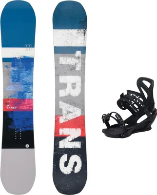 Produktbild von Trans Snowboard Set FE 157w cm Blau + Sonic L Bindung