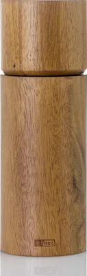 Produktbild von AdHoc MP75 manuelle Salzmühle oder Pfeffermühle Acacia 17 cm | Keramik Mahlwerk | Akazienholz