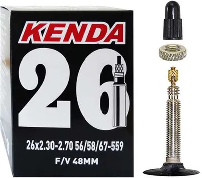 Produktbild von Kenda Schlauch 26x2.30-2.70" (58/67-559) SV 48mm Fahrradschlauch