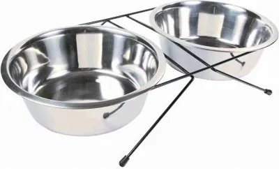 Obrázok produktu pre Trixie Eat On Feet Napfständer - 2 x 0,45 L