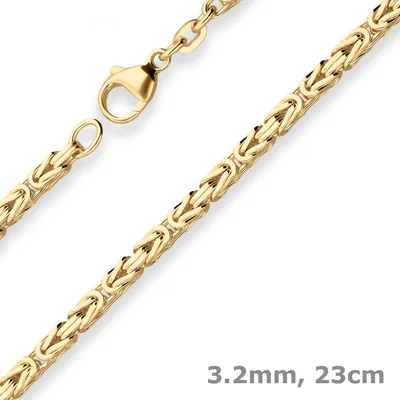 3-2mm-Armband-Königskette-aus-585-Gelbgold-23cm