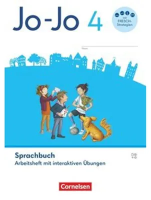 Produktbild von Jo-Jo Sprachbuch 4. Schuljahr - Allgemeine Ausgabe 2024 - Arbeitsheft mit interaktiven Übungen