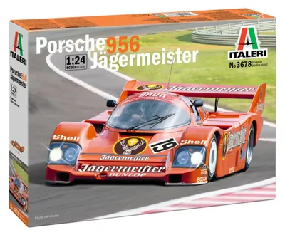 Obrázok produktu pre ITALERI 510003678 1:24 Porsche 956 Jägermeister