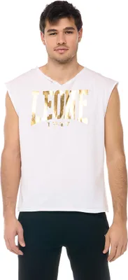 Zdjęcie produktu dla Męska koszulka bez rękawów NEW GOLD White/Gold L LEONE 1947