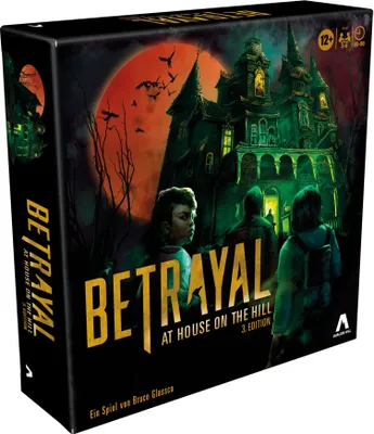 Produktbild von Hasbro Gaming Avalon Hill Betrayal at House on the Hill 3rd Edition, Brettspiel, Reisen/Abenteuer, 12 Jahr(e)