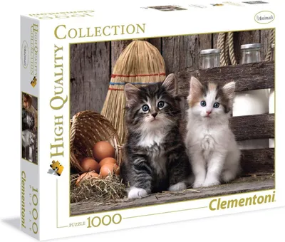 Produktbild von Clementoni High Quality Collection Puzzle "Lovely Kittens" 1000 Teile