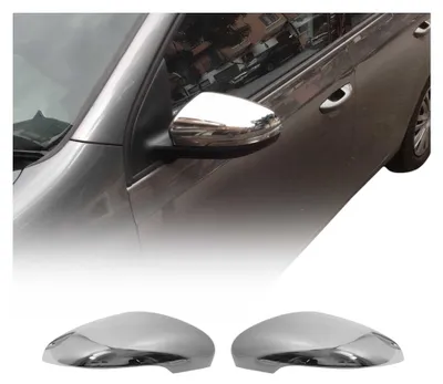 Produktbild von Spiegelkappen Spiegelabdeckung für VW Touran 2010-2015 Edelstahl Silber 2tlg, KI-generiertes Bild