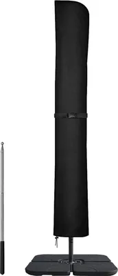 Obrázok produktu pre Dokon ochranný kryt konzolového slnečníka 240x57cm, vodotesný, zimný, odolný voči UV žiareniu