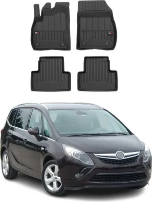Produktbild von 2012-2019 Opel Zafira C Tourer Fußmatten TPE Schwarz 4 tlg