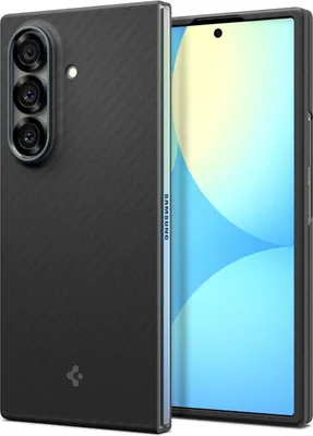 Produktbild von Spigen Air Skin Aramid, Cover, Samsung, Galaxy Z Fold 7, 20,3 cm (8"), Schwarz