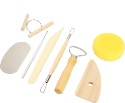 Zdjęcie produktu dla 8 SZTUK Zestaw do rzeźbienia w ceramice Rzeźbienie w glinie Narzędzia do modelowania ręcznego