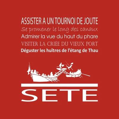 Image de Tableau sur toile Sète rouge 30x30 cm, Tableau mural moderne pour décoration intérieure