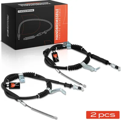 Produktbild von Frankberg 2x Seilzug Feststellbremse Hinterachse beidseitig für Chevrolet Lacetti J200 Nubira Daewoo
