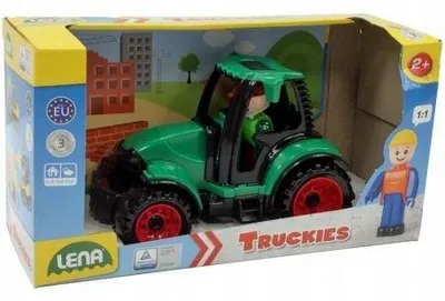Obrázek produktu pro Lena Truckies Traktor 17 cm Stavební vozidlo pro děti