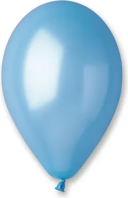 Zdjęcie produktu dla Balony metaliczne Błękitne, GM110, 30 cm, 100 szt.