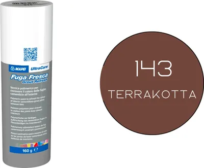 Produktbild von MAPEI® ULTRACARE Fuga Fresca 143 terrakotta 160 g Fugensanierfarbe zum Auffrischen der Fugenfarbe
