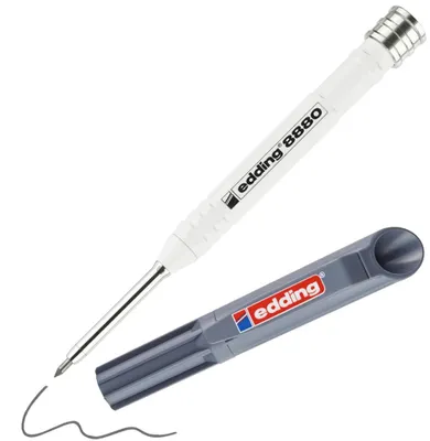 Produktbild von edding 8880 Tiefloch Baumarker mit Holster & Grafitmine - 2,8 mm auswechselbare