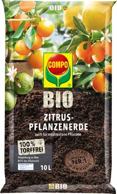 Produktbild von Zitruspflanzenerde torffrei 10L
