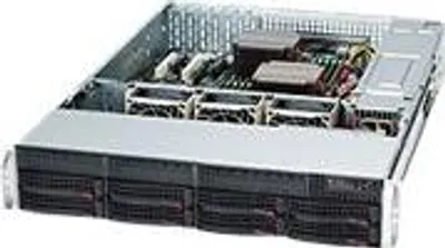Immagine prodotto di Super Micro CSE-825TQC-R1K03LPB Server Geh Super Micro 2U/2x1000W/8x3.5"   SC825TQC-R1K03LPB ohne OS
