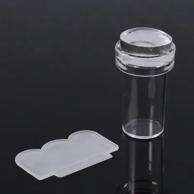 Siliconen Nail Art Stamper und Scraper Set - Maniküre Werkzeuge für perfekte Nageldesigns und Transfertechniken