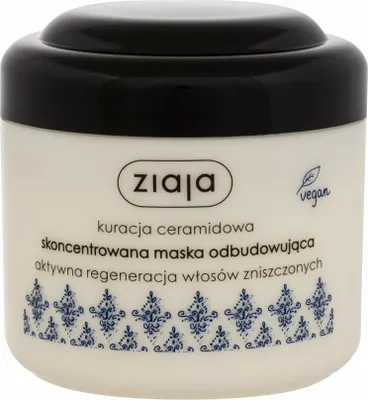 Imagen del producto de Mascarilla intensiva para el cabello ZIAJA, con ceramidas, 200 ml