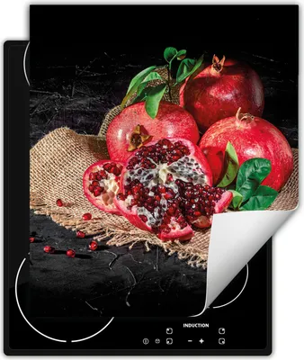 Produktbild von DarHaus Herdabdeckplatte 45x52 cm Anti Rutsch Matte Aufrollbar, Fruchtzuschuss