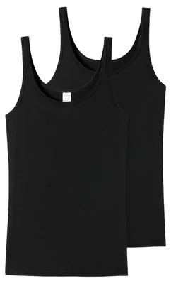 Produktbild von Schiesser Damen 2 Pack Trägertop Unterhemd - Modal Essentials