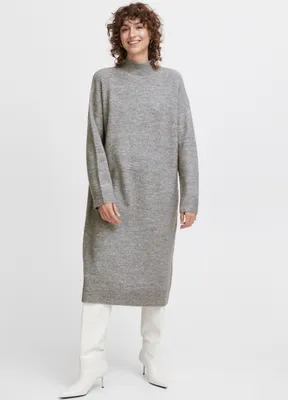 Image de Robe longue en tricot Fresh Longsleeve Dress Oversize BYOMUNA | M
