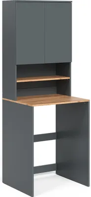 Produktbild von Waschmaschinenschrank Vicco Viktor Anthrazit/Goldkraft Eiche 68 x 88.2 cm 2 Teile mit Regal, Model 56187